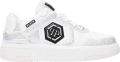 Philipp Plein Low-Top Sneakers SK8R Strass - Wit