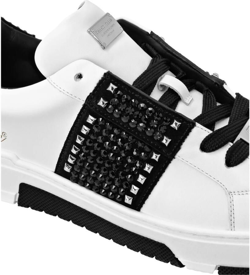 Philipp Plein Low Top Sneakers Strass Studs