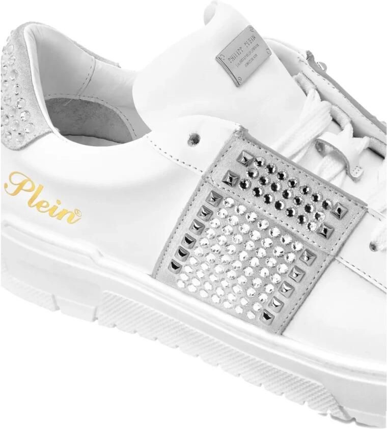 Philipp Plein Low Top Sneakers Strass Studs