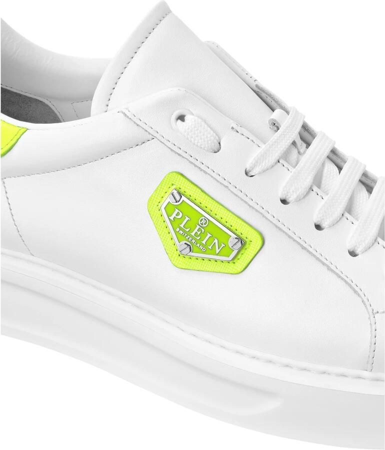 Philipp Plein Sneakers laag 'Titan' citroen wit - Foto 2
