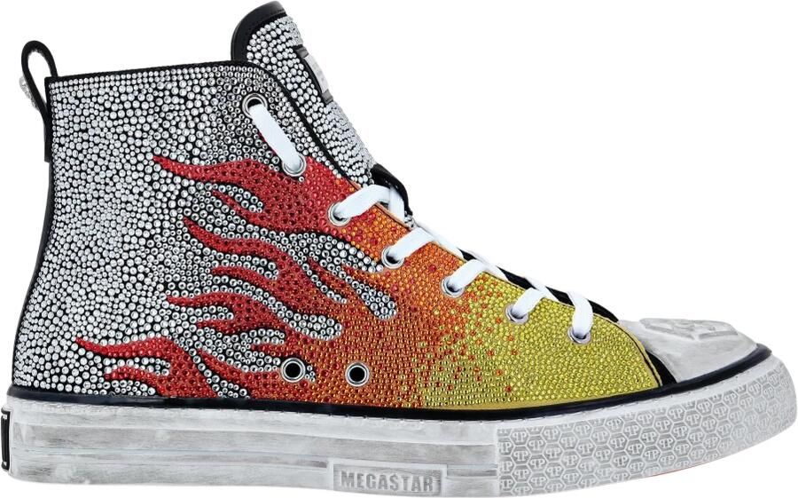 Philipp Plein Megastar Flame Hi-top Sneakers - Foto 2