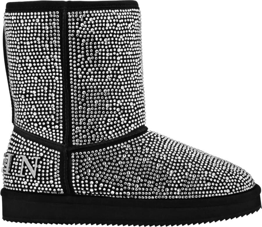 Philipp Plein Boots zwart zilver