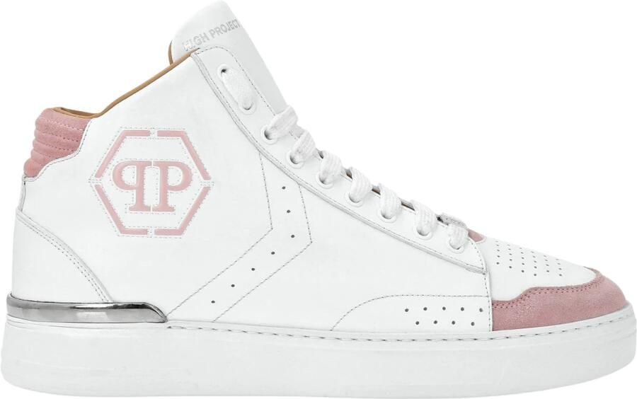 Philipp Plein Mid-Top Sneakers Hexagon