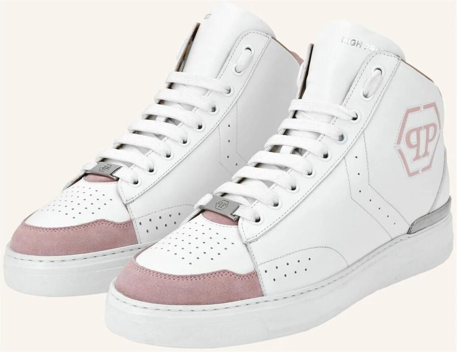 Philipp Plein Mid-Top Sneakers Hexagon - Foto 5