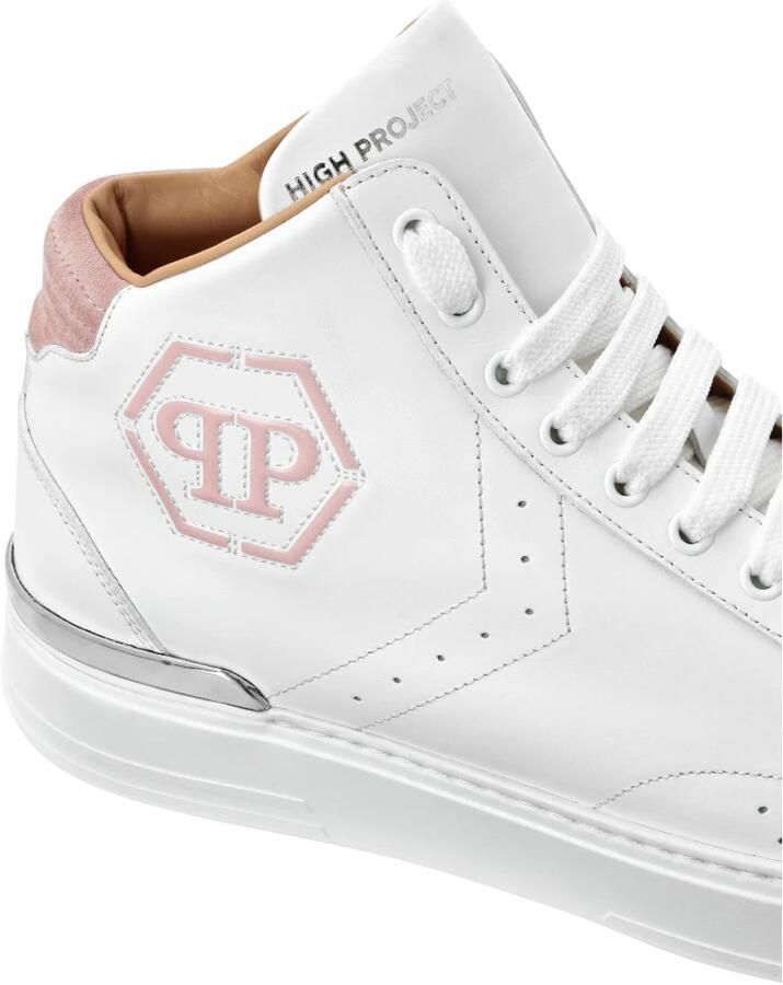 Philipp Plein Mid-Top Sneakers Hexagon - Foto 4