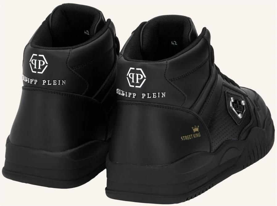 Philipp Plein Sneakers hoog 'Street' zwart - Foto 5