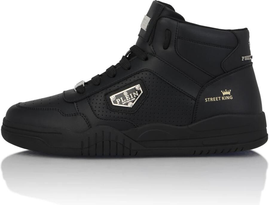 Philipp Plein Sneakers hoog 'Street' zwart - Foto 4