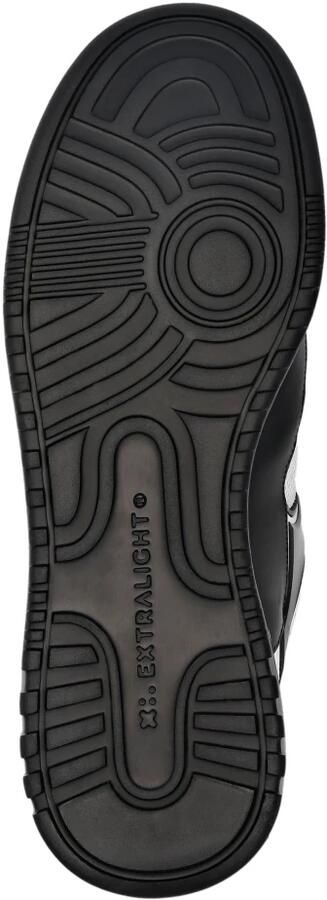 Philipp Plein Mix Leather Lo-Top Sneakers Strass Hexagon