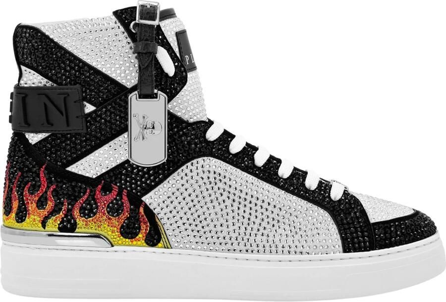 Philipp Plein Money Beast Hi-Top Sneakers