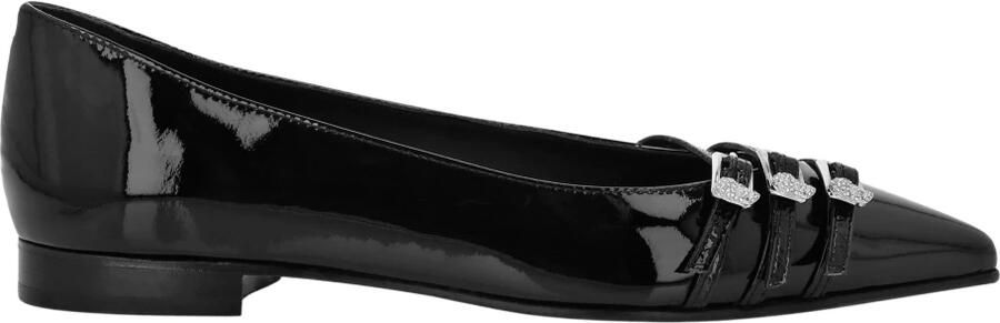 Philipp Plein Multi-Strap Ballerina Flats Skull
