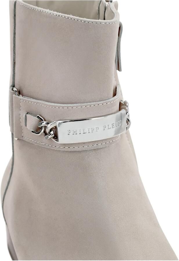 Philipp Plein Nabuk Boots Low Flat