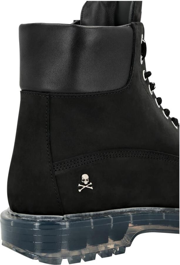 Philipp Plein Nabuk Boots Low Flat The Hunter - Foto 2