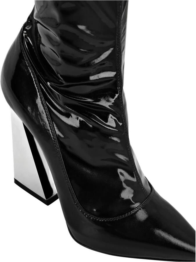 Philipp Plein Naplak Mid-laarzen met Hoge Hak - Foto 2