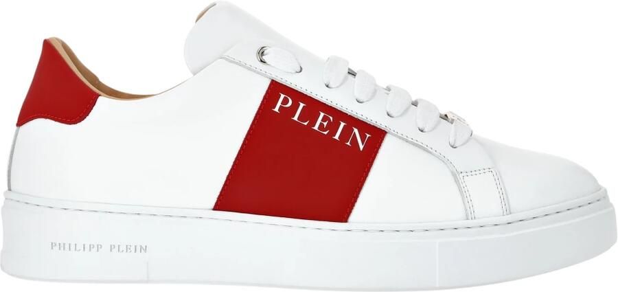 Philipp Plein Nappa Leather Lo-Top Sneakers