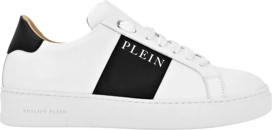 Philipp Plein Nappa Leather Lo-Top Sneakers