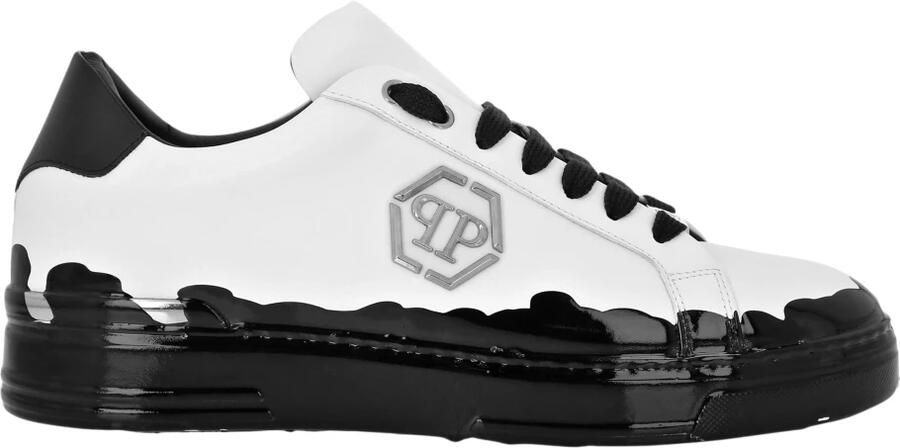 Philipp Plein Nappa Leather Low Top Sneakers Carson Paint