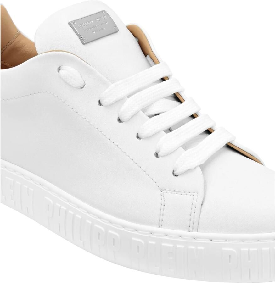 Philipp Plein Nappa Leather Low Top Sneakers