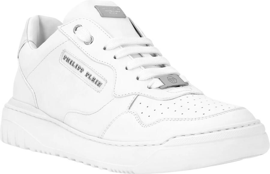Philipp Plein Nappa Leather Low Top Sneakers Lettering - Foto 2