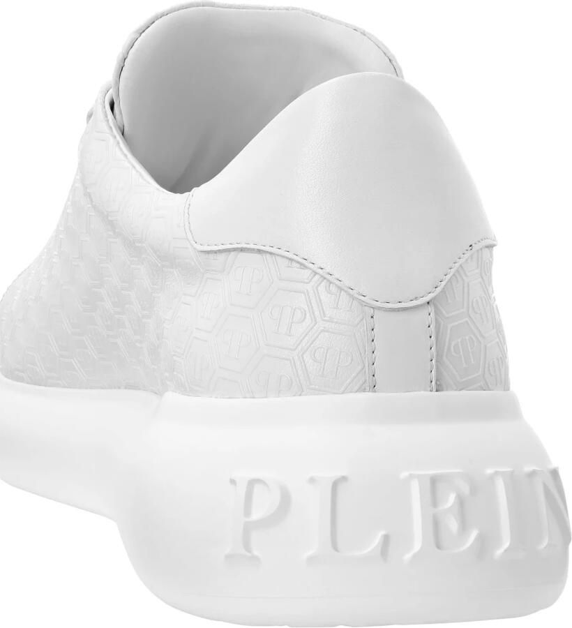 Philipp Plein Nappa Leather Low Top Sneakers Monogram