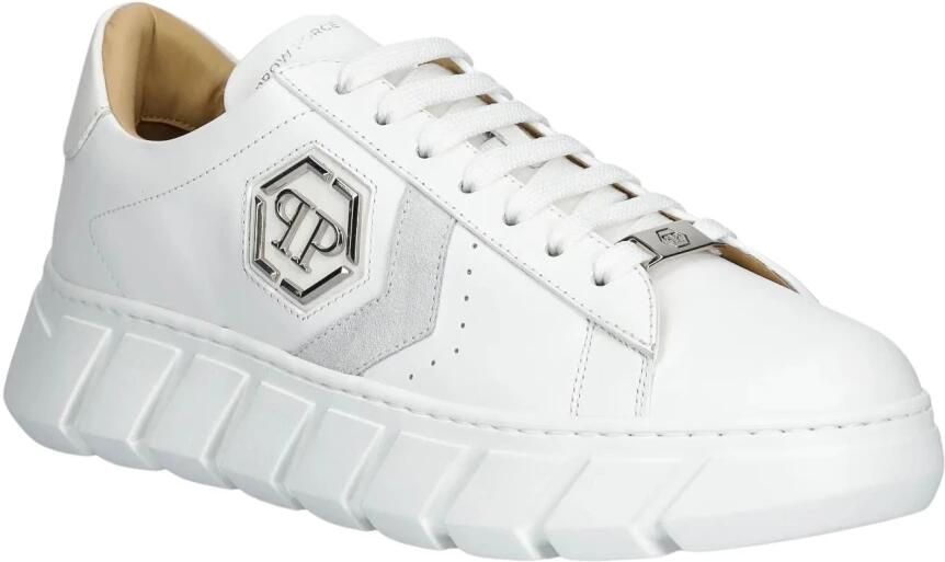 Philipp Plein Nappa Lo-Top Hexagon