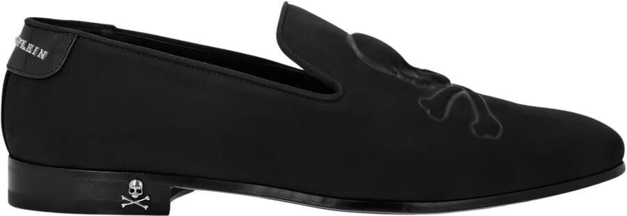 Philipp Plein Nubuck Loafers Skull&Bones
