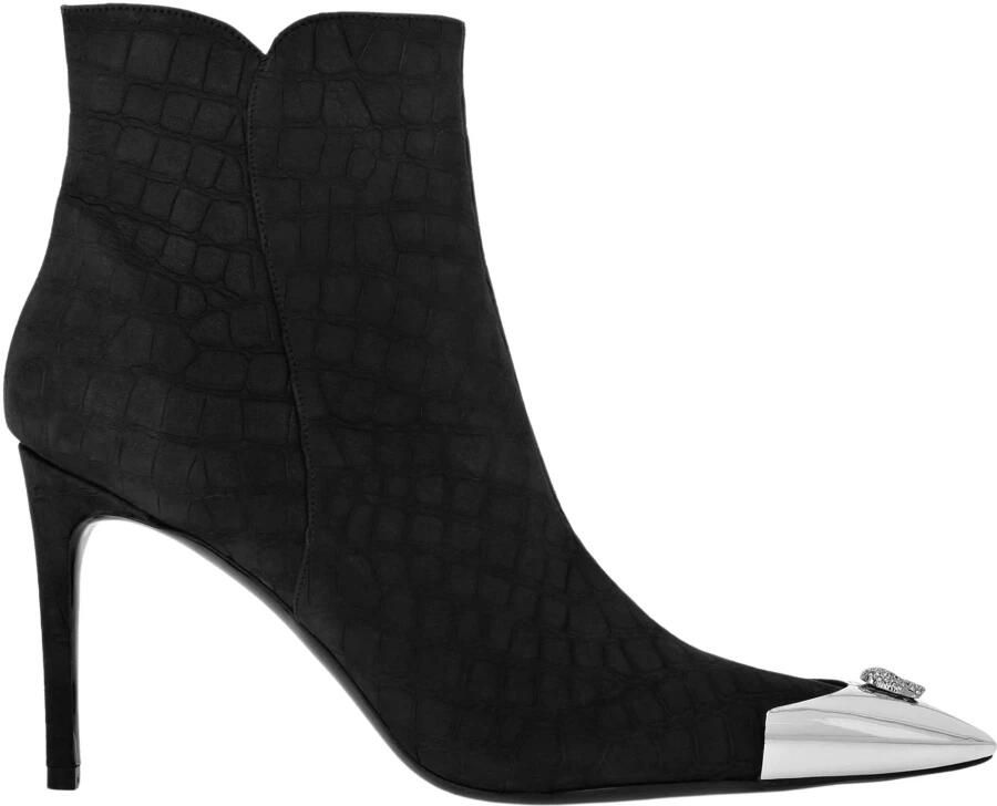 Philipp Plein Nubuck Mid-Heeled Low Boots 9