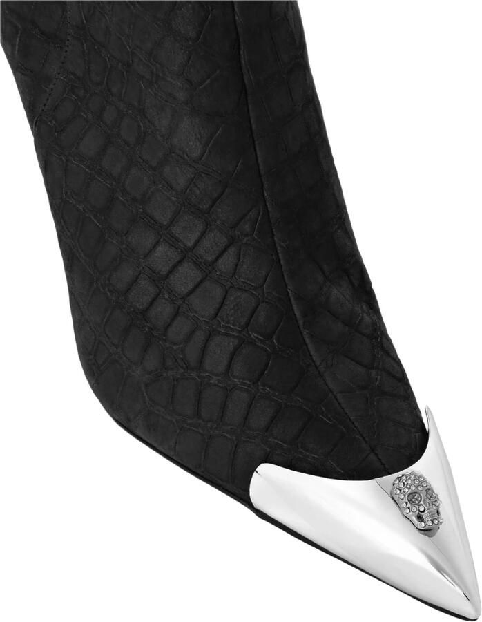 Philipp Plein Nubuck Mid-Heeled Low Boots 9 - Foto 2