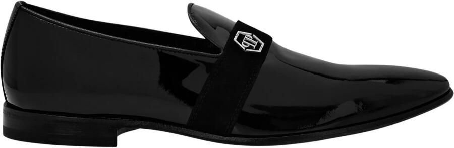 Philipp Plein Patent Leather Loafers Hexagon - Foto 2