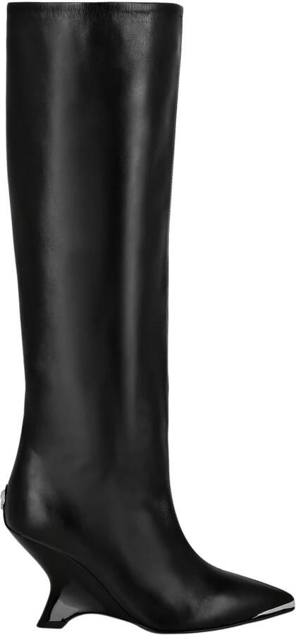 Philipp Plein Patentleren Hoge Sleehaklaarzen - Foto 2