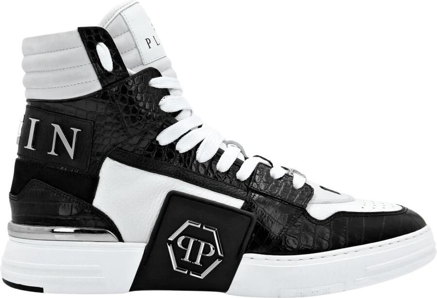 Philipp Plein Phantom Kick$ Hi-Top Sneakers