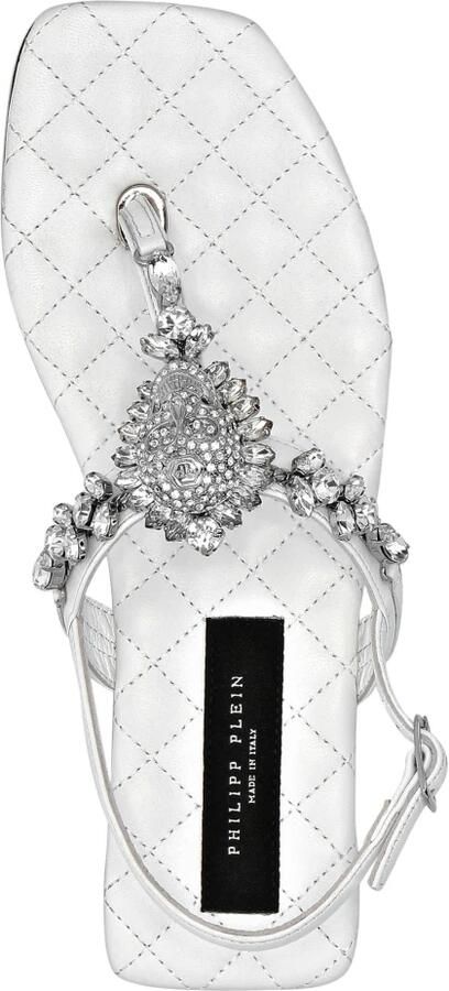 Philipp Plein Platte Sandalen