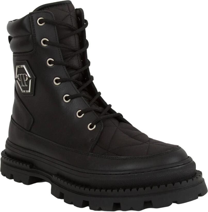 Philipp Plein Mid Flat Nero Laarzen Black Heren