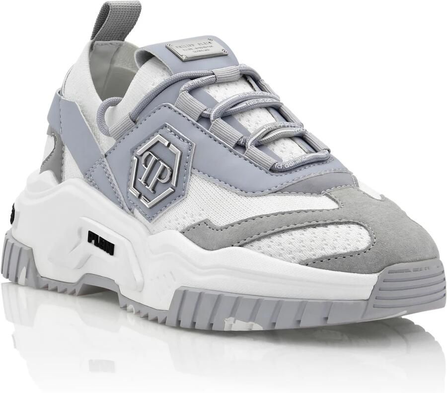 Philipp Plein Vegan Trainer Predator TM Sneakers Wit - Foto 2