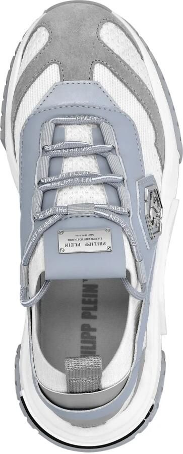 Philipp Plein Vegan Trainer Predator TM Sneakers Wit - Foto 4