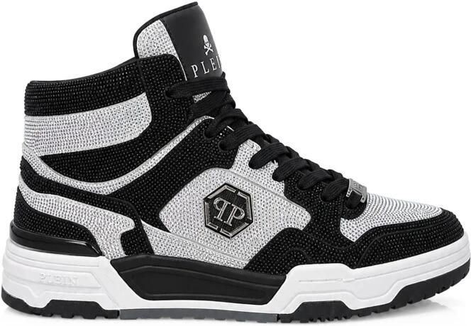 Philipp Plein Predator Mid-Top Sneakers