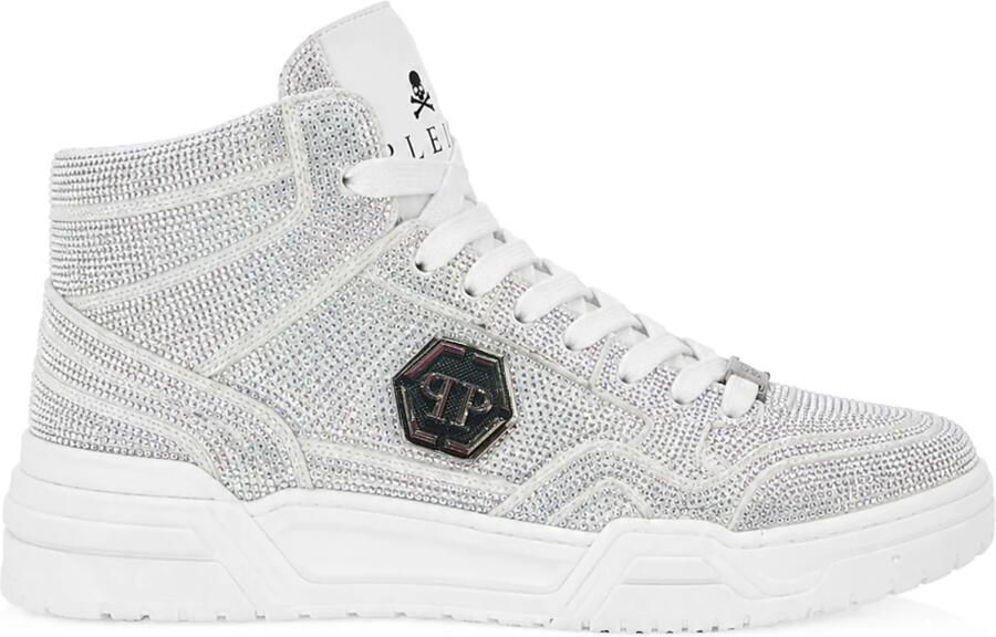 Philipp Plein Predator Mid-Top Sneakers
