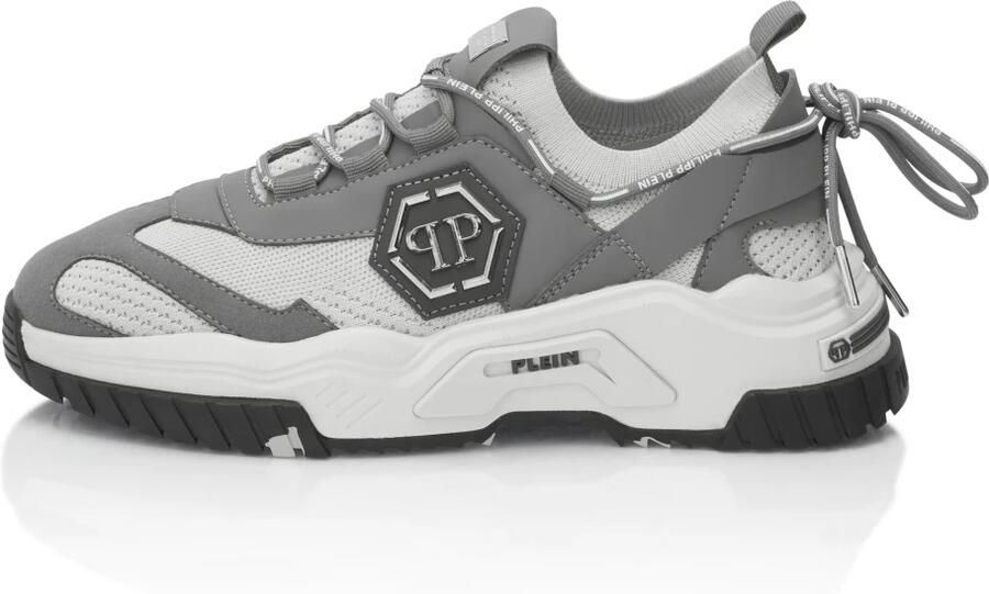 Philipp Plein Sneakers laag 'Predator' grijs donkergrijs - Foto 4