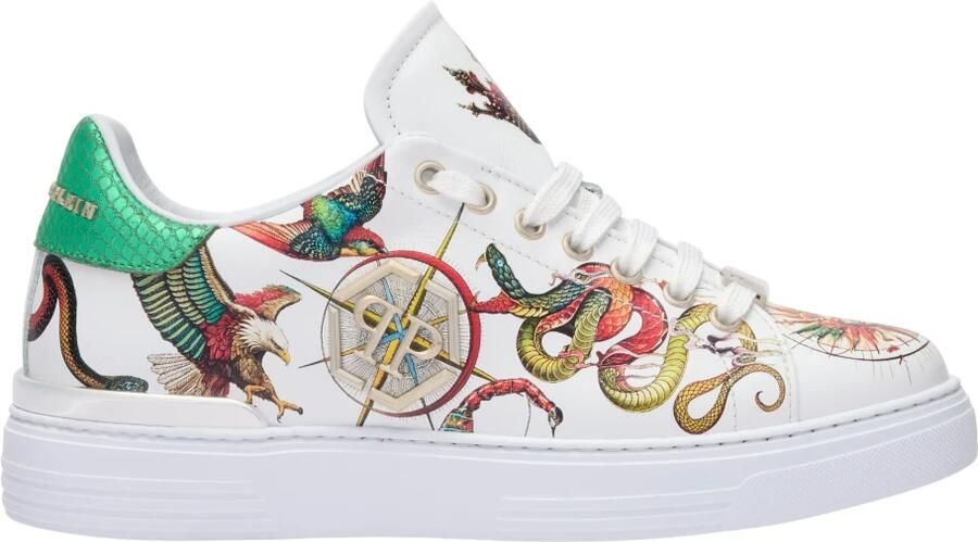 Philipp Plein Printed Low-Top Sneakers