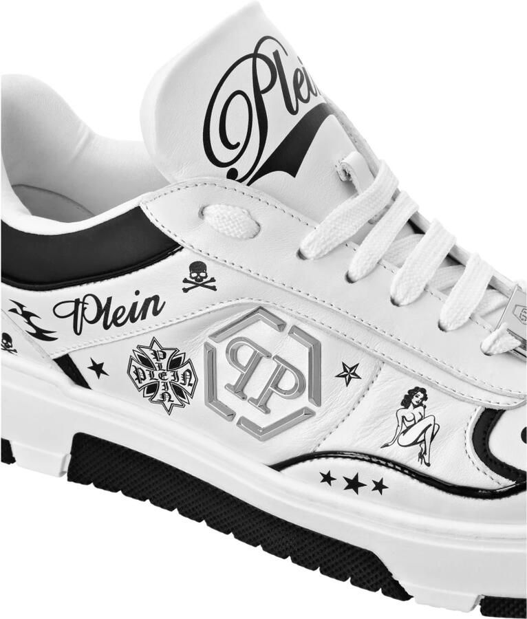 Philipp Plein Rebel Studs Lo-Top Sneakers