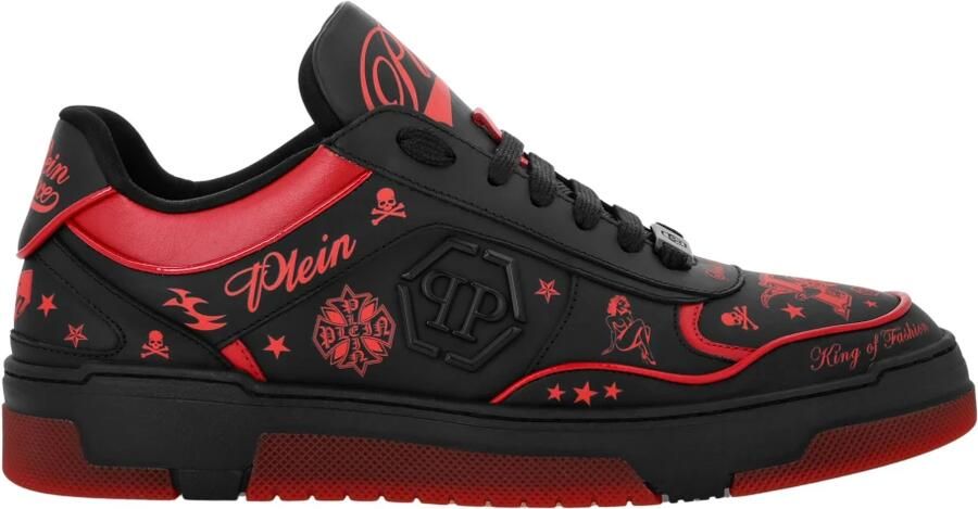 Philipp Plein Rebel Studs Lo-Top Sneakers