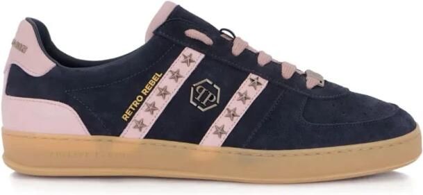 Philipp Plein Retro Rebel Star-Studded Sneakers