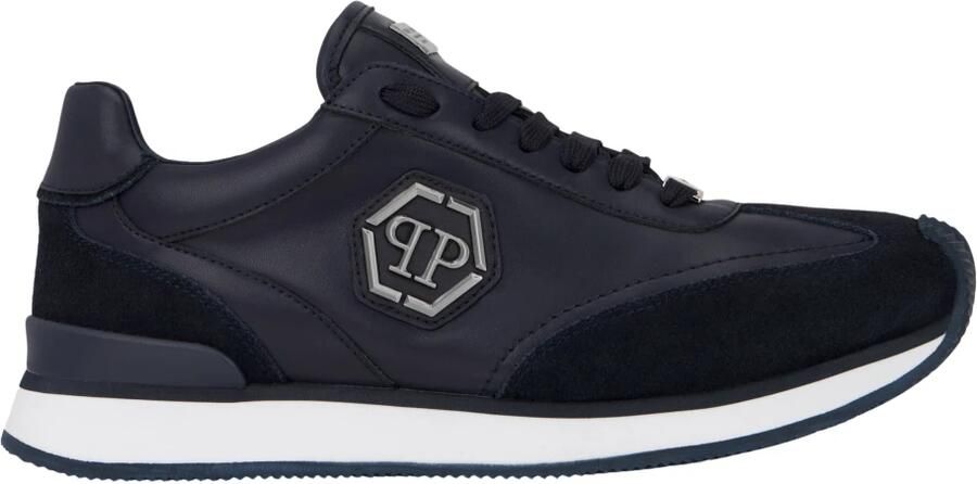 Philipp Plein Sneakers laag donkerblauw