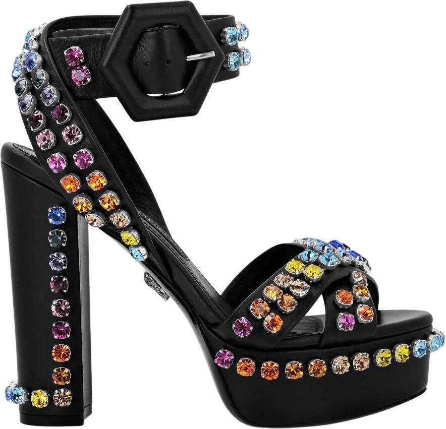 Philipp Plein Sandalen met hoge hak en kristallen - Foto 2