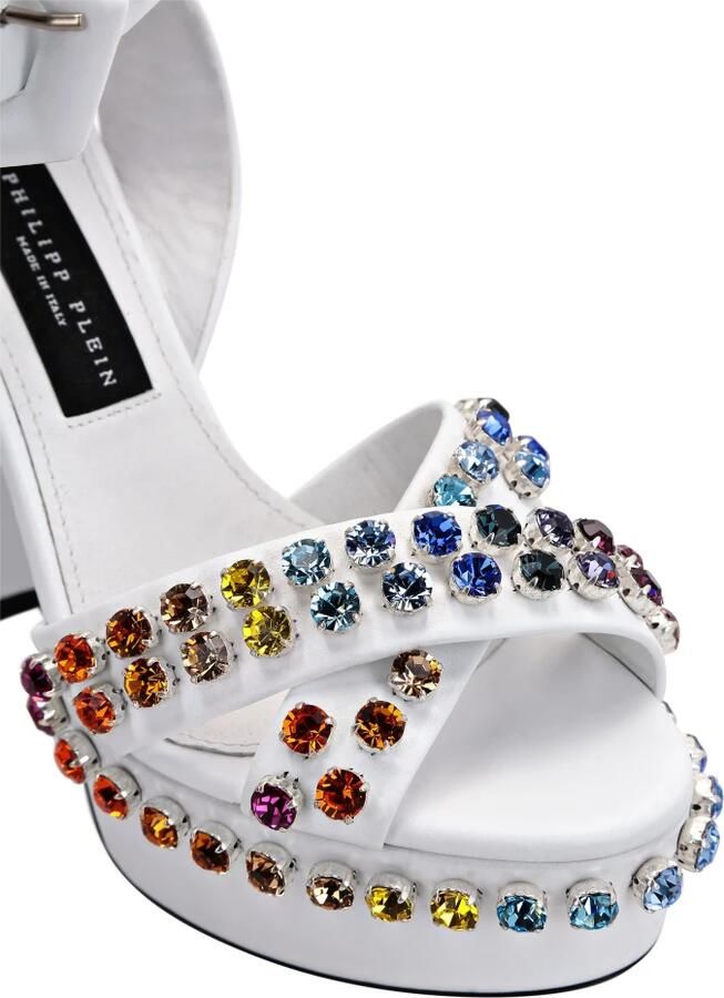 Philipp Plein Sandalen met Hoge Hakken en Kristallen - Foto 2