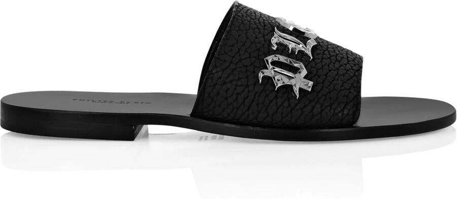 Philipp Plein Sandals Flat Gothic Plein