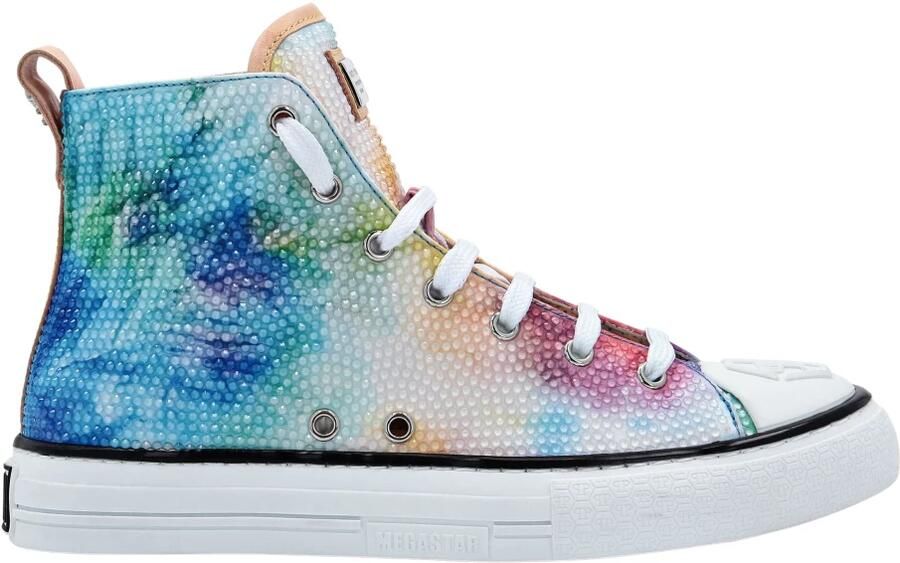 Philipp Plein Satin Hi-Top Sneakers - Foto 2