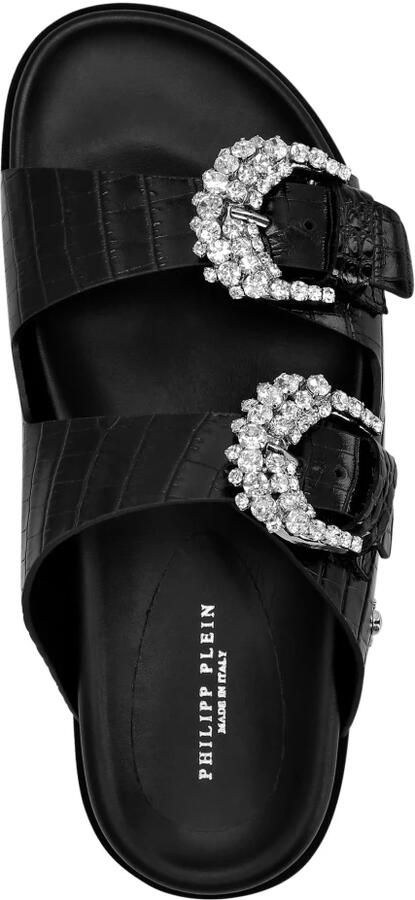 Philipp Plein Skull Flat Sandal