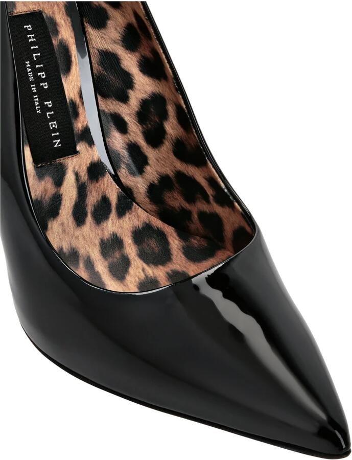 Philipp Plein Skull Heel Patent Leather Pumps - Foto 2