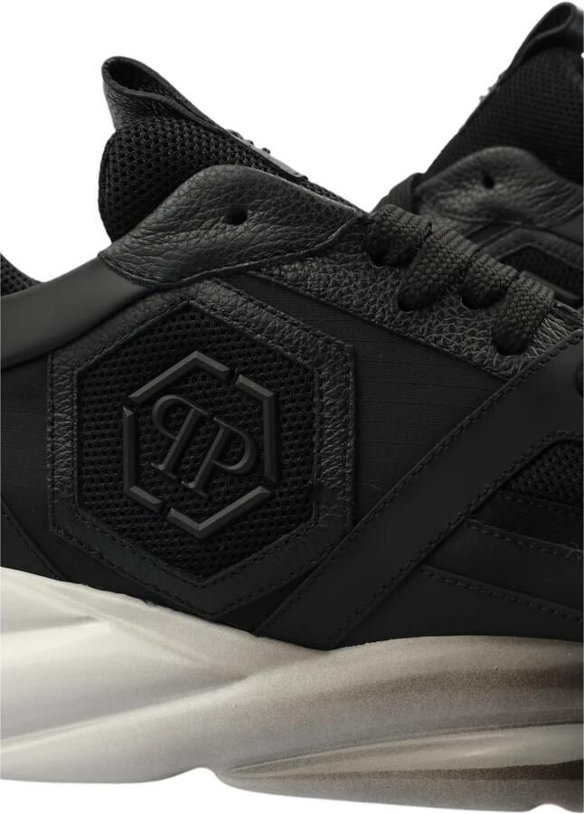 Philipp Plein Stijlvolle zwarte sneakers voor heren Zwart Heren