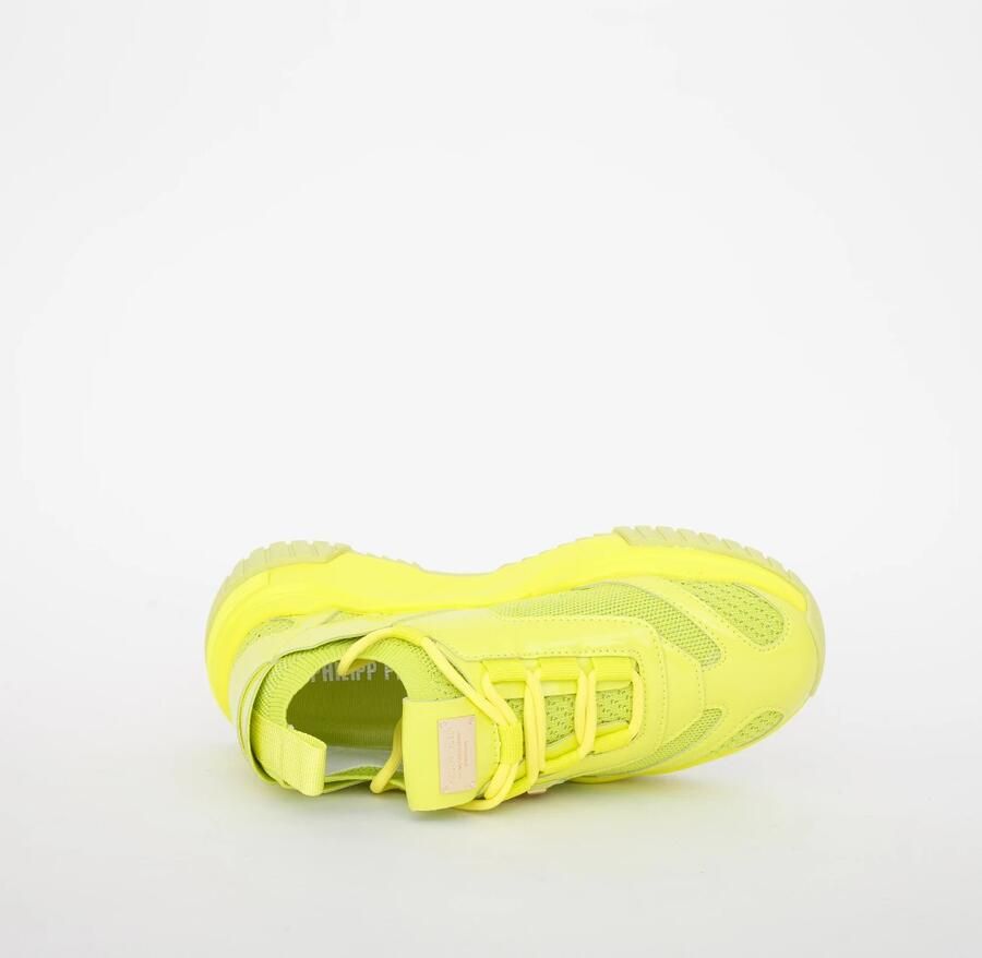 Philipp Plein Stijlvolle Damessneakers Duurzaam en Trendy Geel Dames